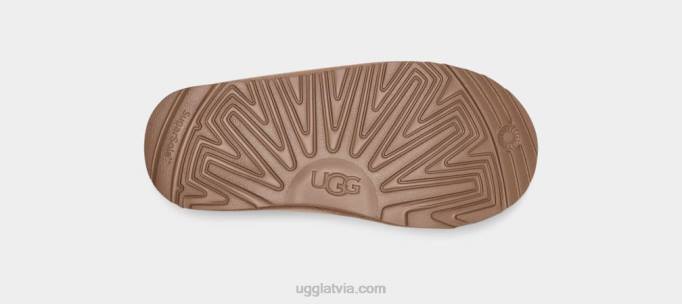 bērni UGG Tasman atjaunoties Z48J2084 smiltis/baltā cepure