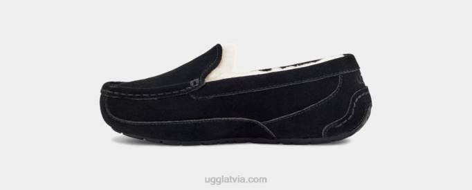 bērni UGG ascot Z48J2326 melna zamšāda