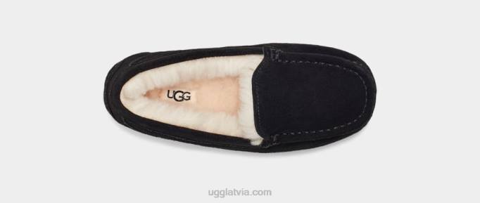 bērni UGG ascot Z48J2326 melna zamšāda