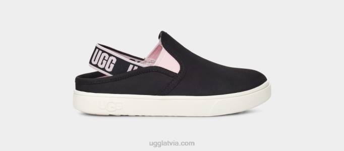 bērni UGG aivey Z48J263 melns/jūras gliemežvāku rozā