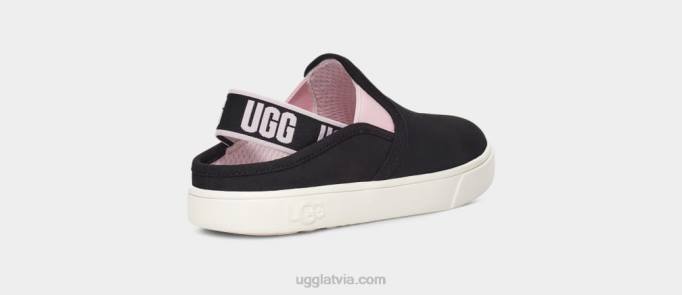 bērni UGG aivey Z48J263 melns/jūras gliemežvāku rozā