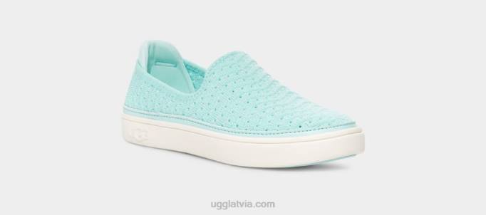 bērni UGG kaplans slip-on Z48J1786 debesu metālisks adījums