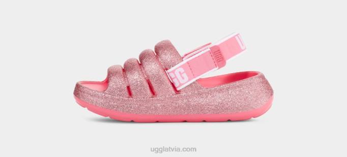 bērni UGG sports yeah glitter Z48J1661 rozā