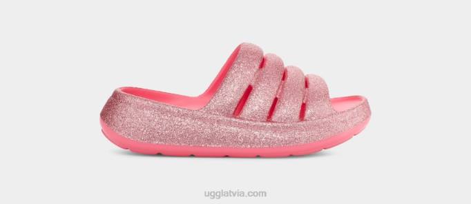 bērni UGG sports yeah glitter Z48J1661 rozā
