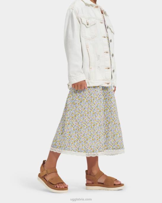 bērni UGG zelta zvaigzne Z48J1703 kastanis