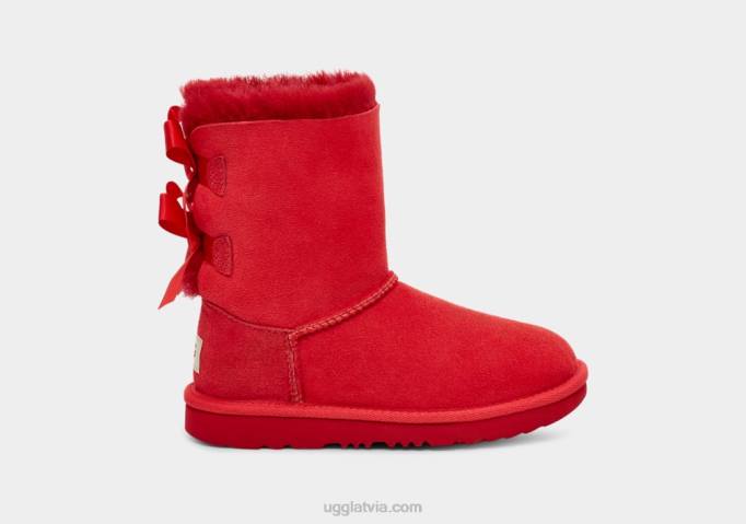bērni UGG Bailey Bow ii Z48J1772 samba sarkana