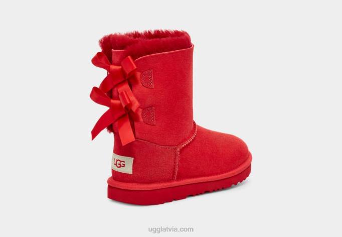 bērni UGG Bailey Bow ii Z48J1772 samba sarkana