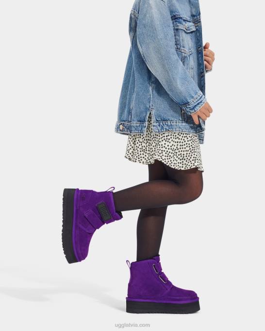 bērni UGG Neumel platforma Z48J242 gliemenes čaumalu