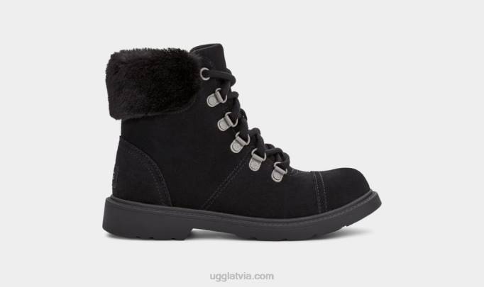 bērni UGG azell hiker laika apstākļi Z48J2333 melna zamšāda