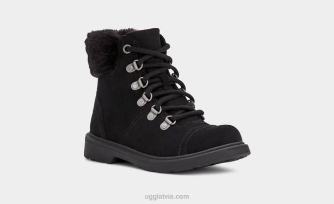 bērni UGG azell hiker laika apstākļi Z48J2333 melna zamšāda