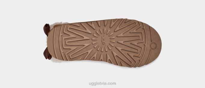 bērni UGG bailey bow ii boot Z48J1711 kastanis