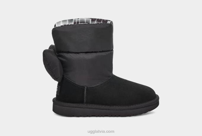 bērni UGG bailey bow maxi viļņa garums Z48J2330 melns