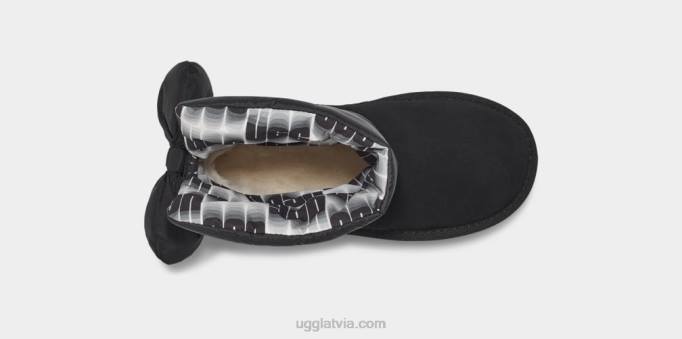 bērni UGG bailey bow maxi viļņa garums Z48J2330 melns