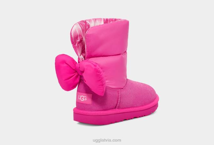 bērni UGG bailey bow maxi viļņa garums Z48J2332 klinšu roze