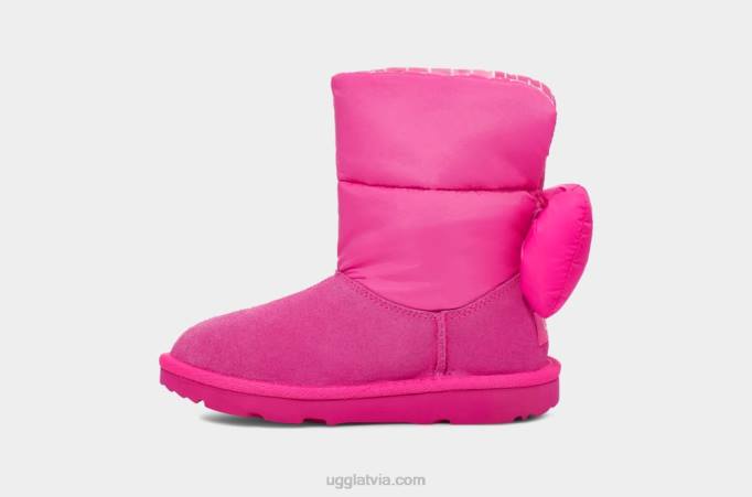 bērni UGG bailey bow maxi viļņa garums Z48J2332 klinšu roze