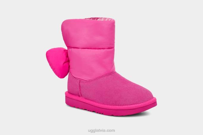 bērni UGG bailey bow maxi viļņa garums Z48J2332 klinšu roze