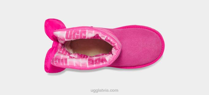 bērni UGG bailey bow maxi viļņa garums Z48J2332 klinšu roze