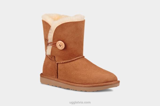bērni UGG bailey button ii boot Z48J1709 kastanis
