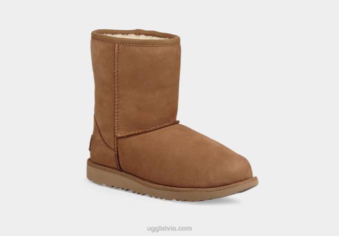 bērni UGG klasisks ii laika īss Z48J1704 kastanis