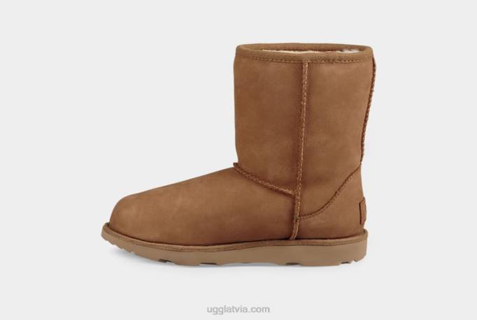 bērni UGG klasisks ii laika īss Z48J1704 kastanis