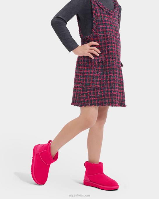 bērni UGG klasisks ii mini zābaks Z48J243 redīsi