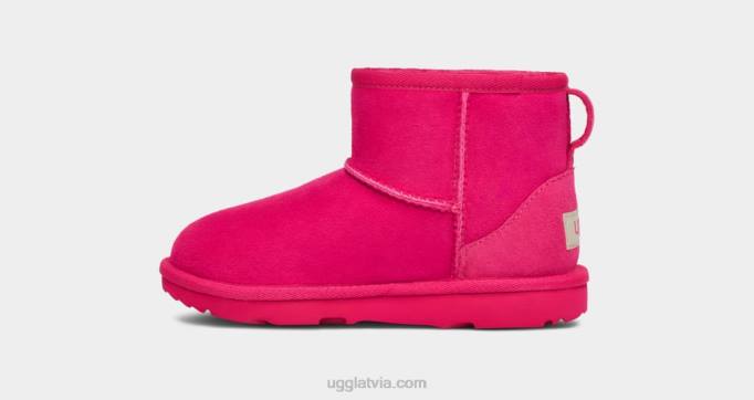 bērni UGG klasisks ii mini zābaks Z48J243 redīsi