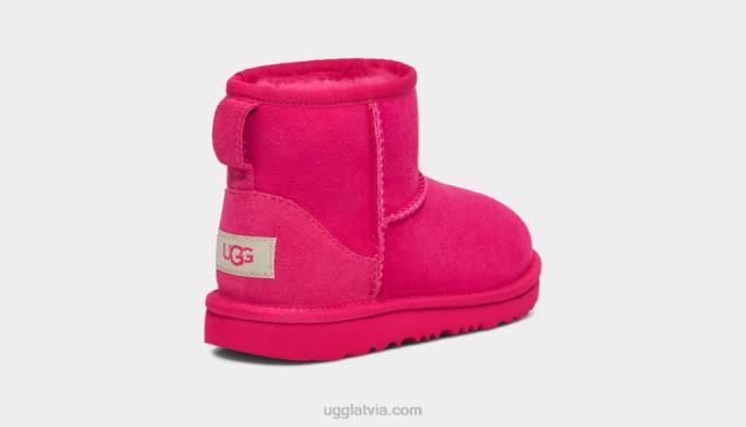 bērni UGG klasisks ii mini zābaks Z48J243 redīsi