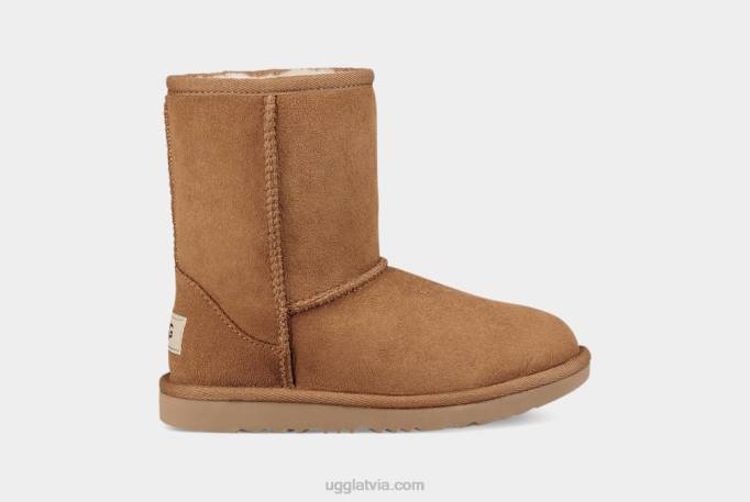bērni UGG klasisks ii zābaks Z48J1690 kastanis