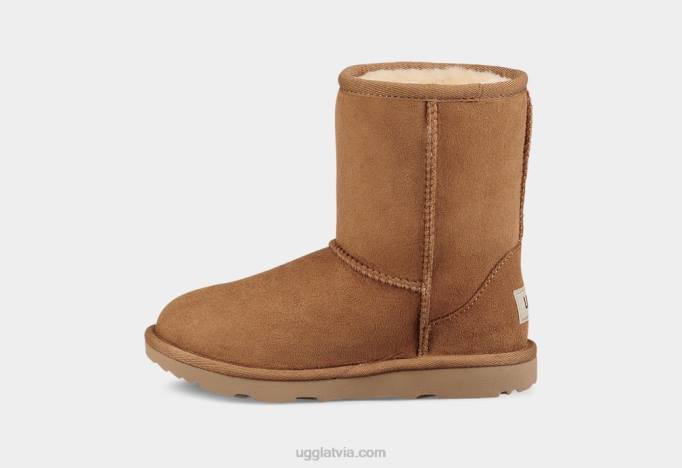 bērni UGG klasisks ii zābaks Z48J1690 kastanis