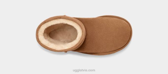 bērni UGG klasisks ii zābaks Z48J1690 kastanis