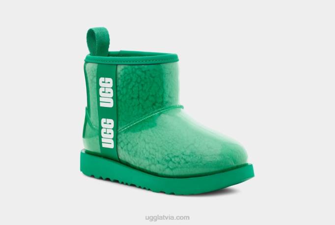 bērni UGG klasisks skaidrs mini ii Z48J1751 smaragda zaļš