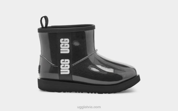bērni UGG klasisks skaidrs mini ii Z48J1754 melns