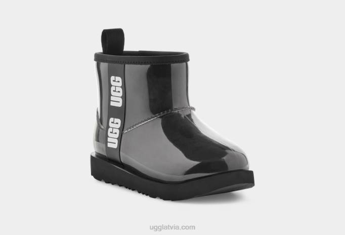 bērni UGG klasisks skaidrs mini ii Z48J1754 melns