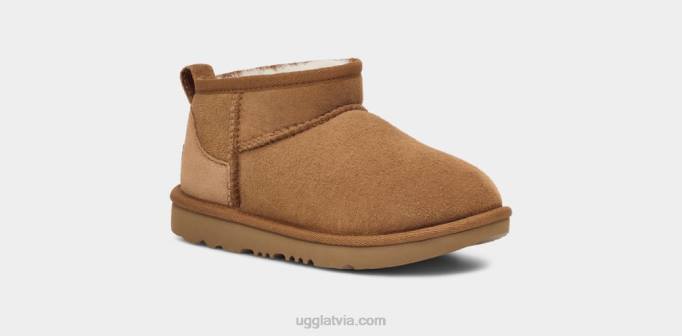 bērni UGG klasisks ultra mini Z48J1665 kastanis