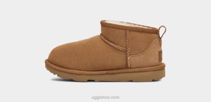 bērni UGG klasisks ultra mini Z48J1665 kastanis