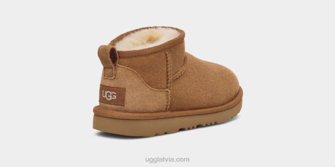 bērni UGG klasisks ultra mini Z48J1665 kastanis