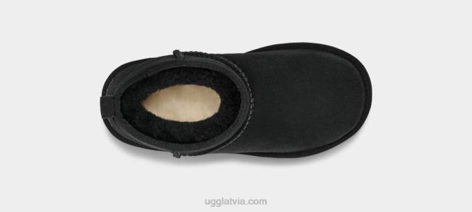 bērni UGG klasisks ultra mini Z48J1666 melns