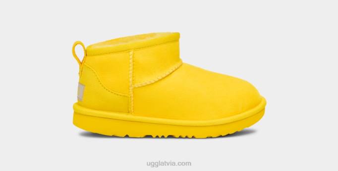 bērni UGG klasisks ultra mini Z48J1736 kanārijputniņš