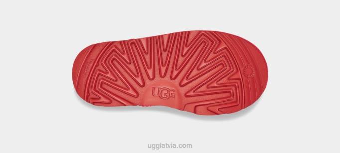 bērni UGG klasisks ultra mini Z48J1738 samba sarkana