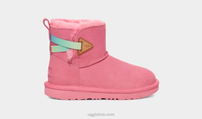 bērni UGG mini bailey flex varavīksne Z48J253 rozā rozā varavīksne