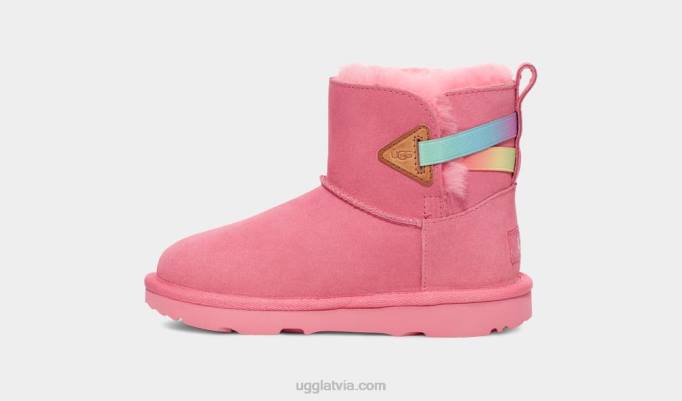 bērni UGG mini bailey flex varavīksne Z48J253 rozā rozā varavīksne