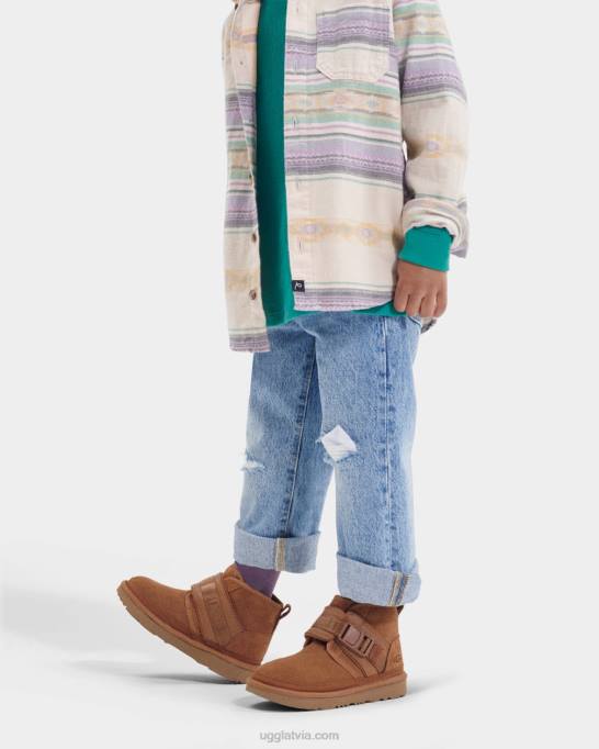 bērni UGG neumel snapback Z48J1707 kastanis