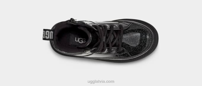 bērni UGG robley glitter Z48J258 melns