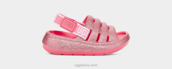 maziem bērniem UGG sports yeah glitter Z48J1924 rozā