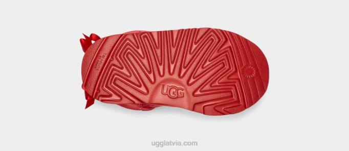maziem bērniem UGG Bailey Bow ii Z48J1976 samba sarkana