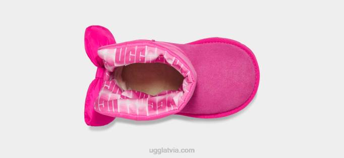 maziem bērniem UGG bailey bow maxi Z48J1973 klinšu roze
