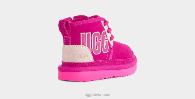 maziem bērniem UGG neumel grafiskā kontūra Z48J1983 rozā multi