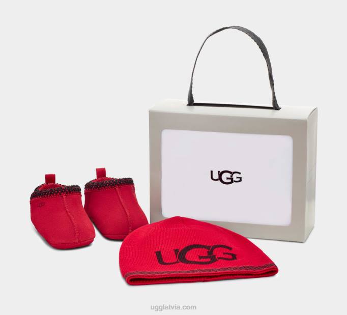mazulis UGG tasmans un beanie Z48J336 samba sarkana