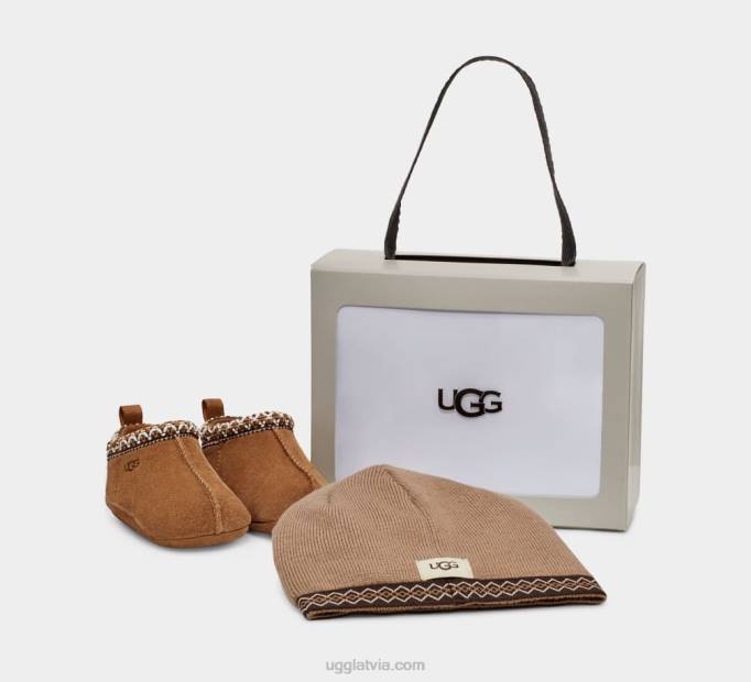 mazulis UGG tasmans un beanie Z48J2035 kastanis
