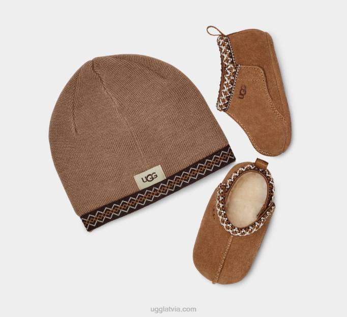 mazulis UGG tasmans un beanie Z48J2035 kastanis